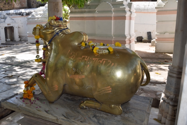 Nandi of Panch dhatu Koteshwar  temple, Achaleshwar,