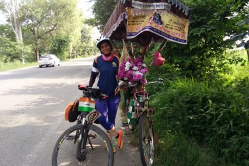 Sunita Singh Choken Solo Cycling Expedition
