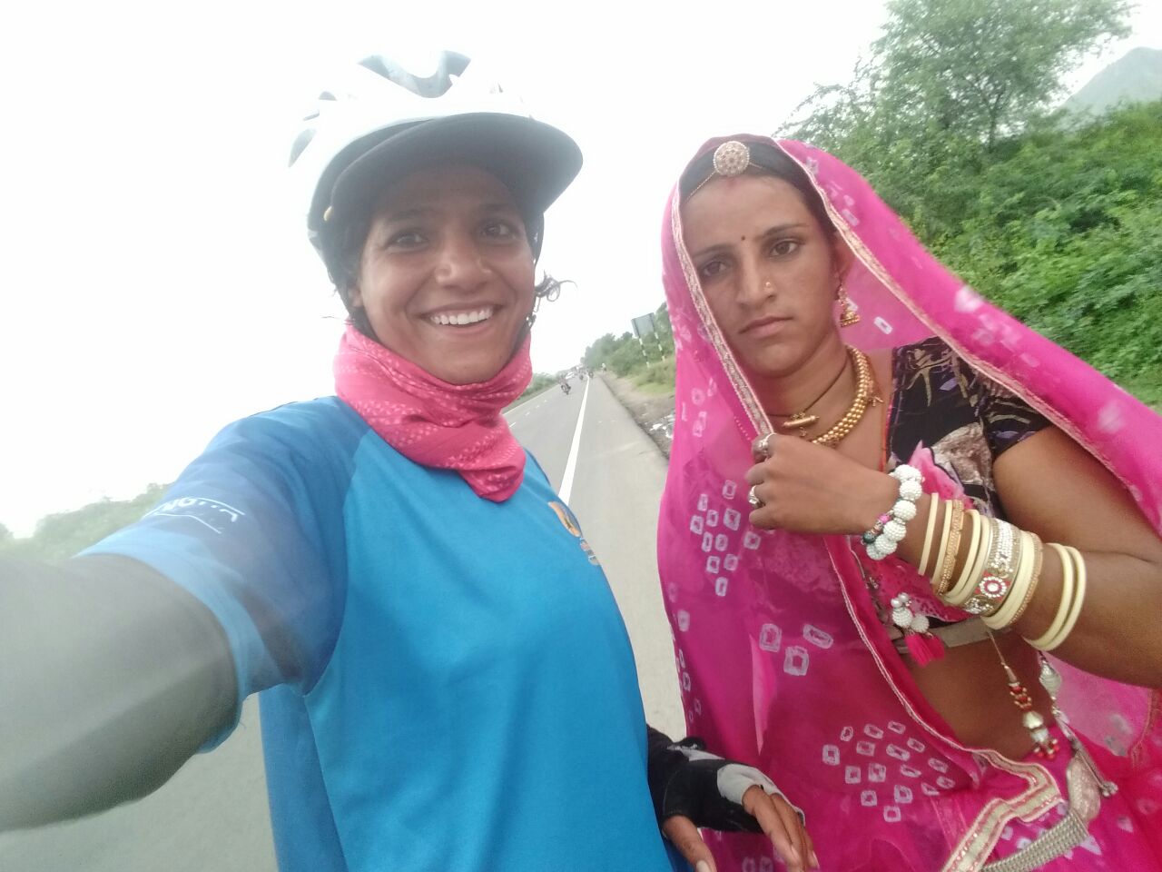 Sunita Singh Choken - Highway selfie