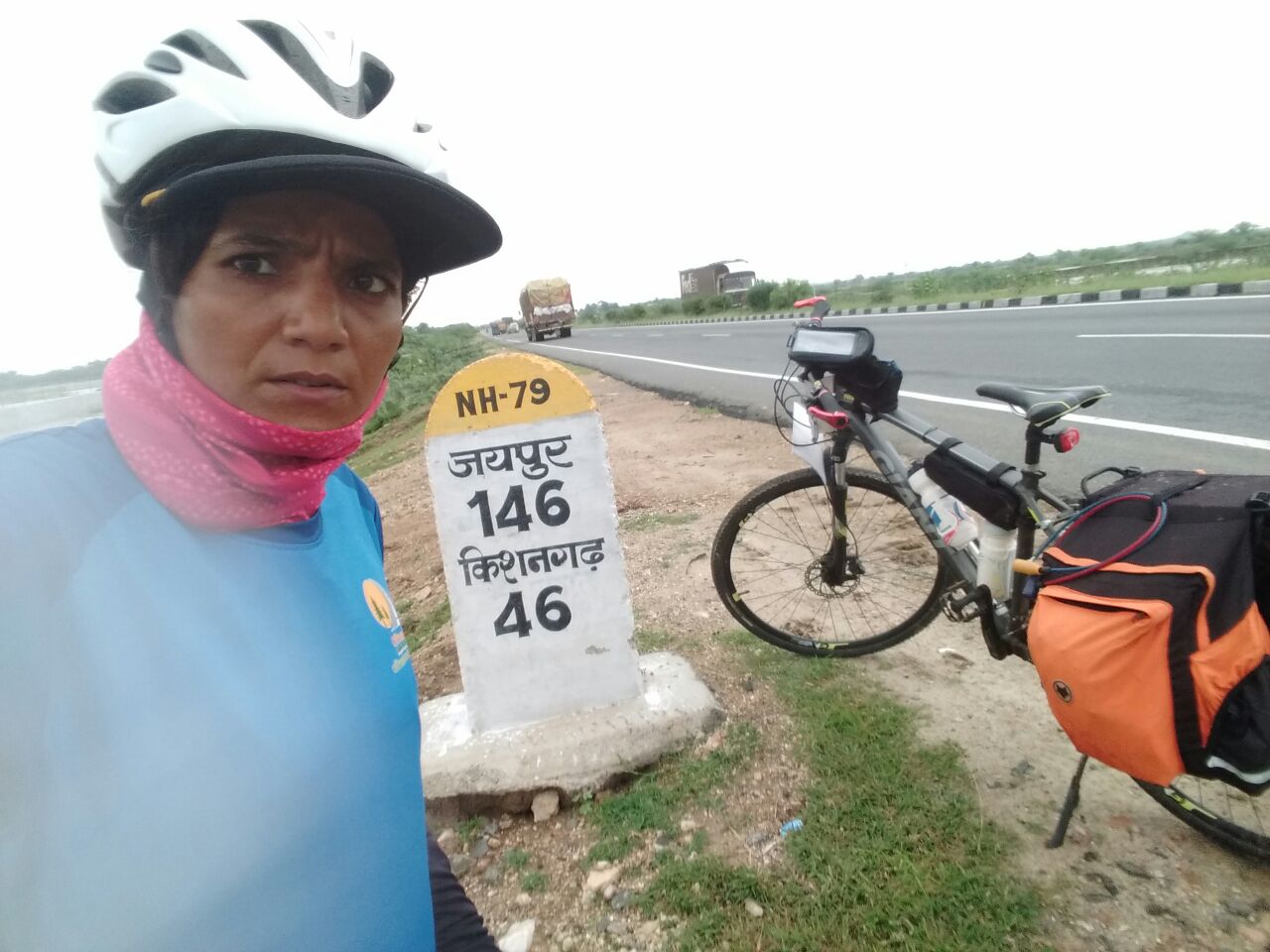 Nearing the destination - Solo Cycling Expedition