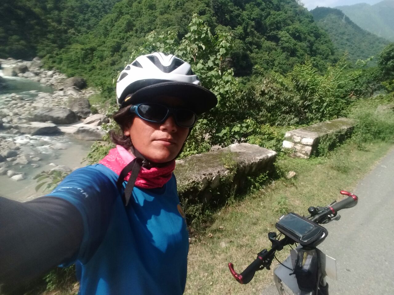 Picturesque valley Solo Cycling Expedition