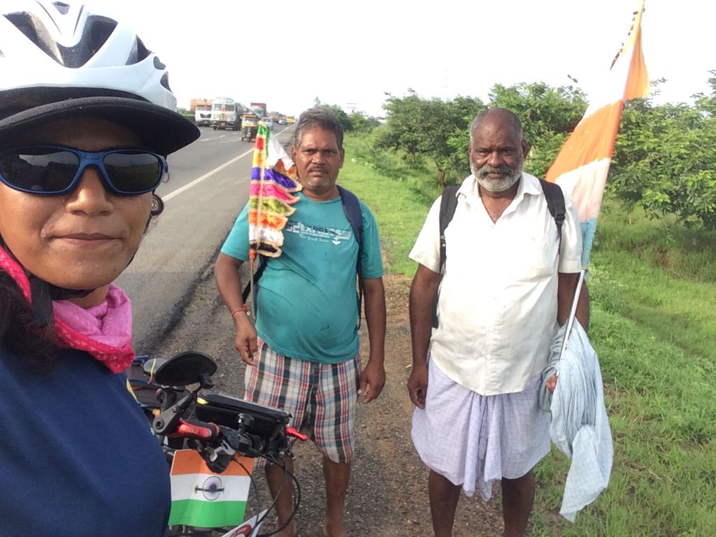 Pilgrims on the way - Solo Cycling Expedition