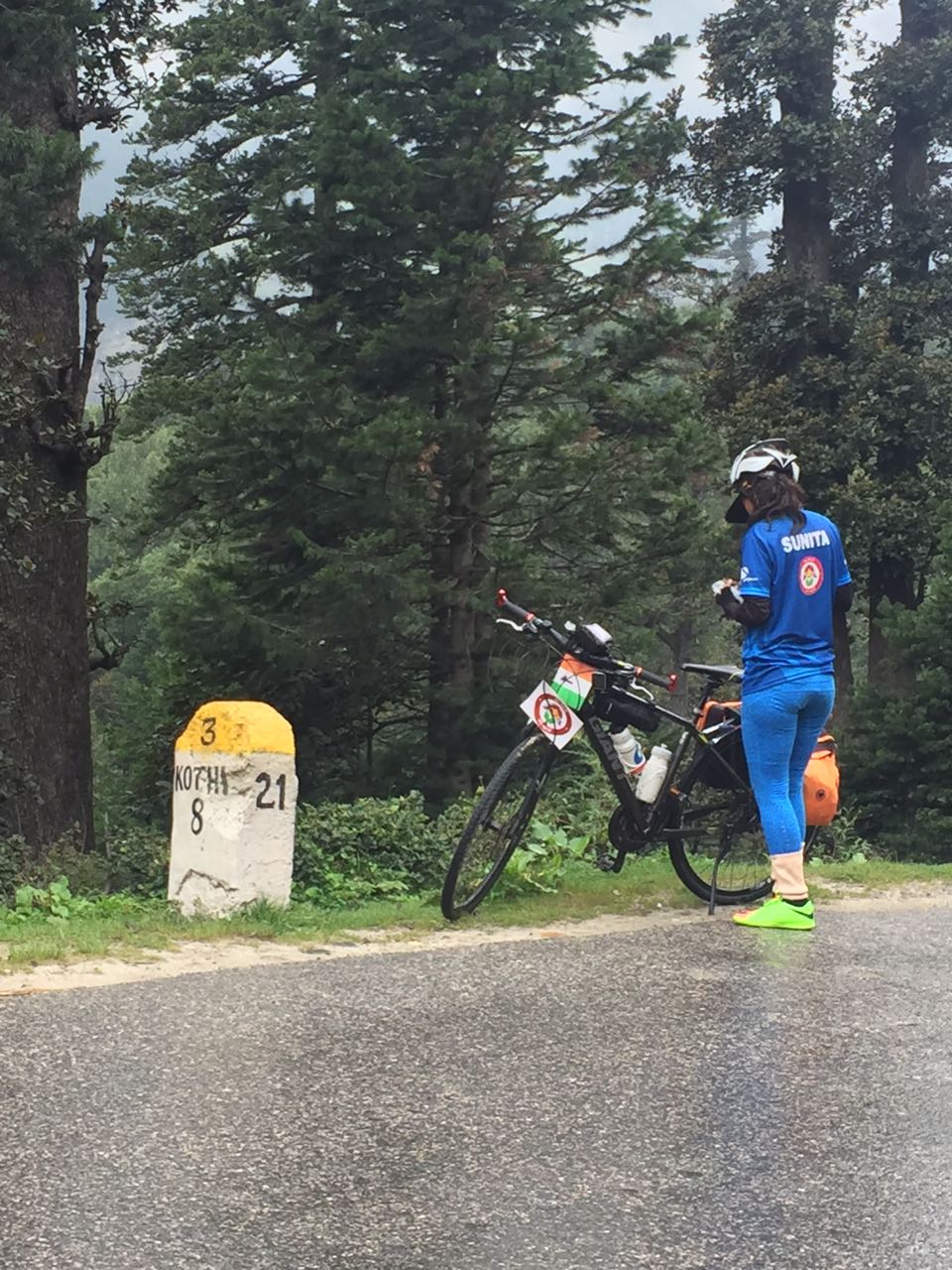 Sunita Singh Choken - Solo Cycling Expedition